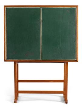 A Josef Frank leather covered cabinet by Svenskt Tenn ca 1934.