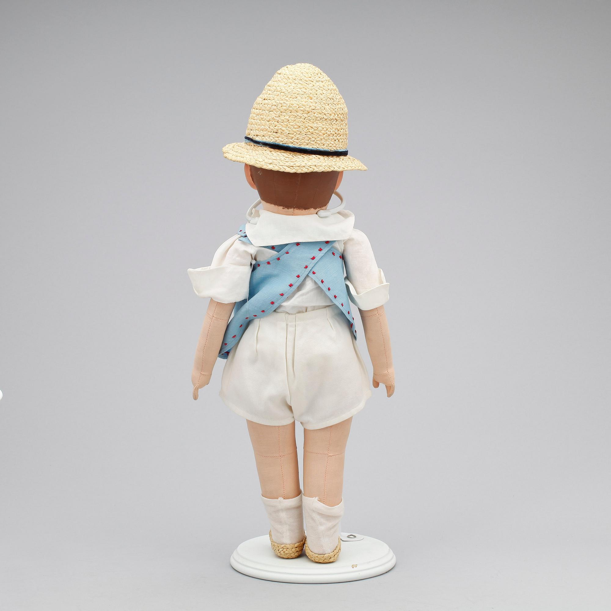 POJKDOCKA. Käthe Kruse, Tyskland, 1900-talets första hälft.