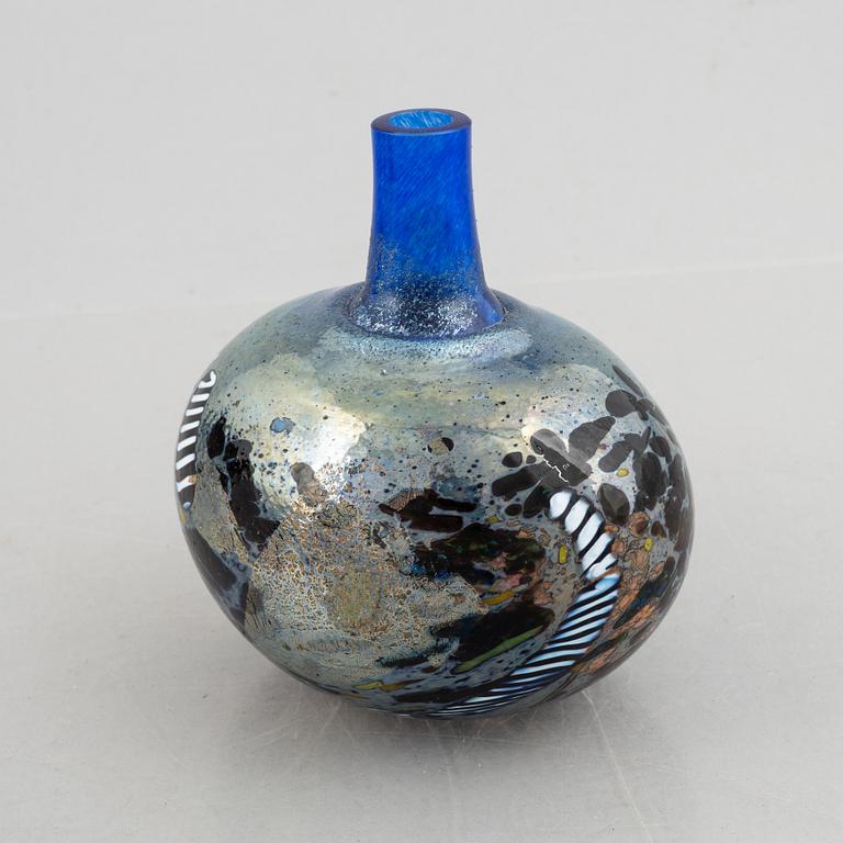 Bertil Vallien, vase, glass, Kosta Boda.