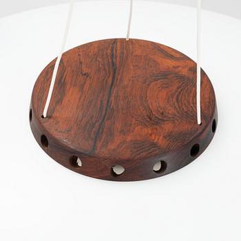 Uno & Östen Kristiansson, a pair of "Ufo", ceiling lamps, Luxus, Vittsjö, 1960-70.