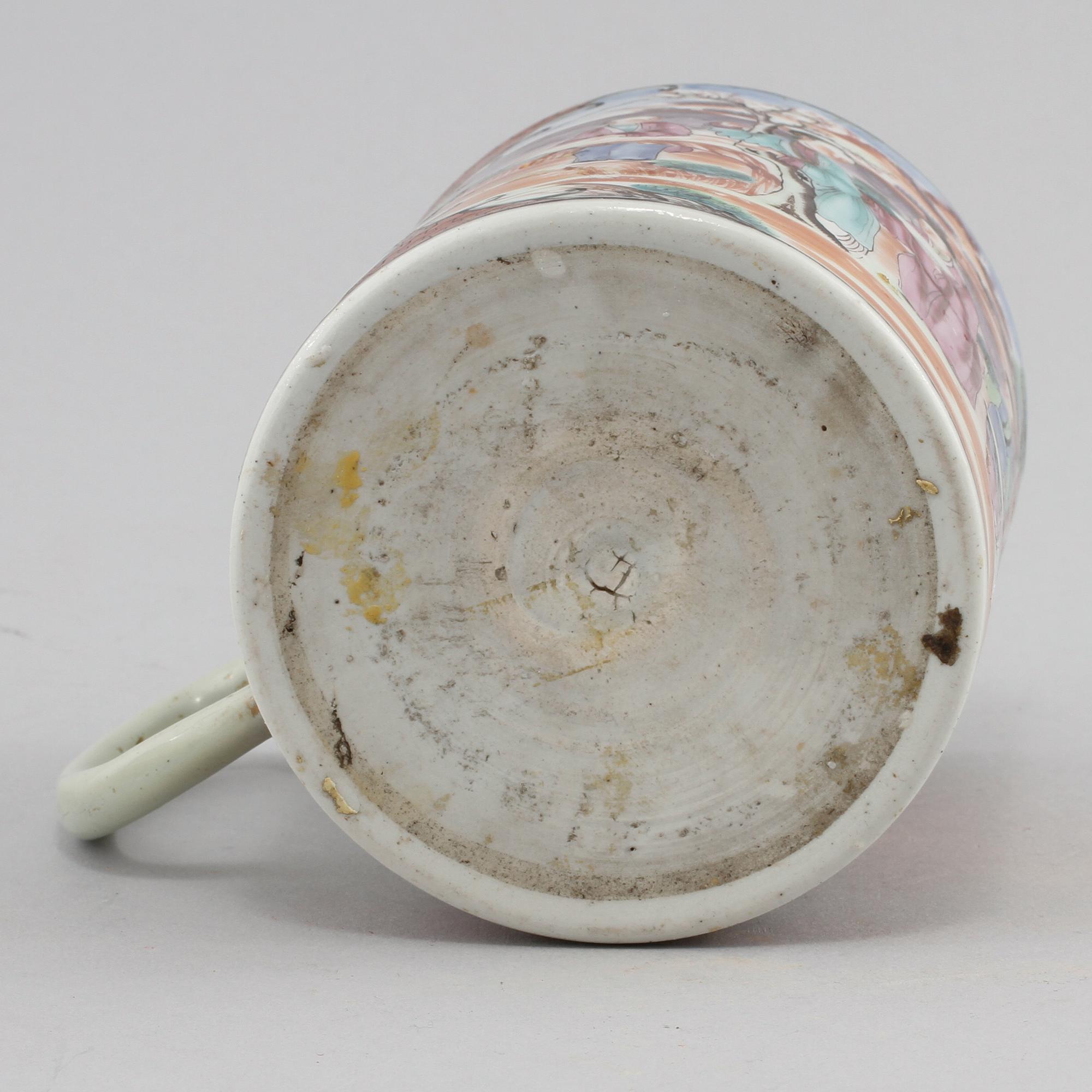 MUGG, porslin, Kina, 1700-tal.