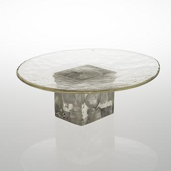 OIVA TOIKKA, GLASSKULPTUR. Signerad Oiva Toikka Nuutajärvi Notsjö. 1970-tal.