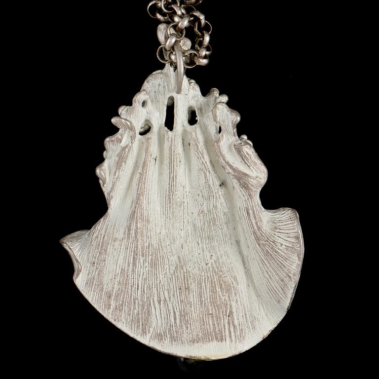 HÄNGE, sterlingsilver, stämplat GLC, 1900-talets andra hälft. Vikt 44 g.