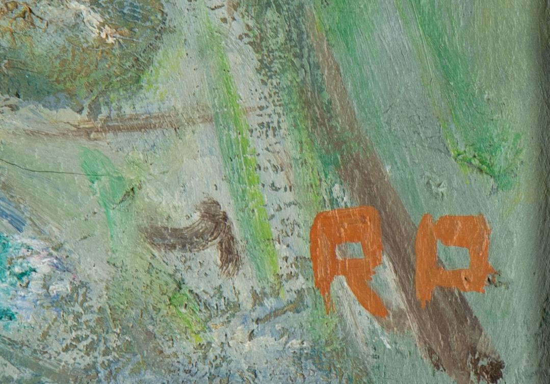 Ragnar Person, oil on canvas, signed RP.
