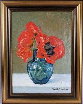 EMIL EKMAN, olja på duk, sign.