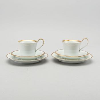 A 20 pcs porcelain coffee service, Bing & Gröndahl.