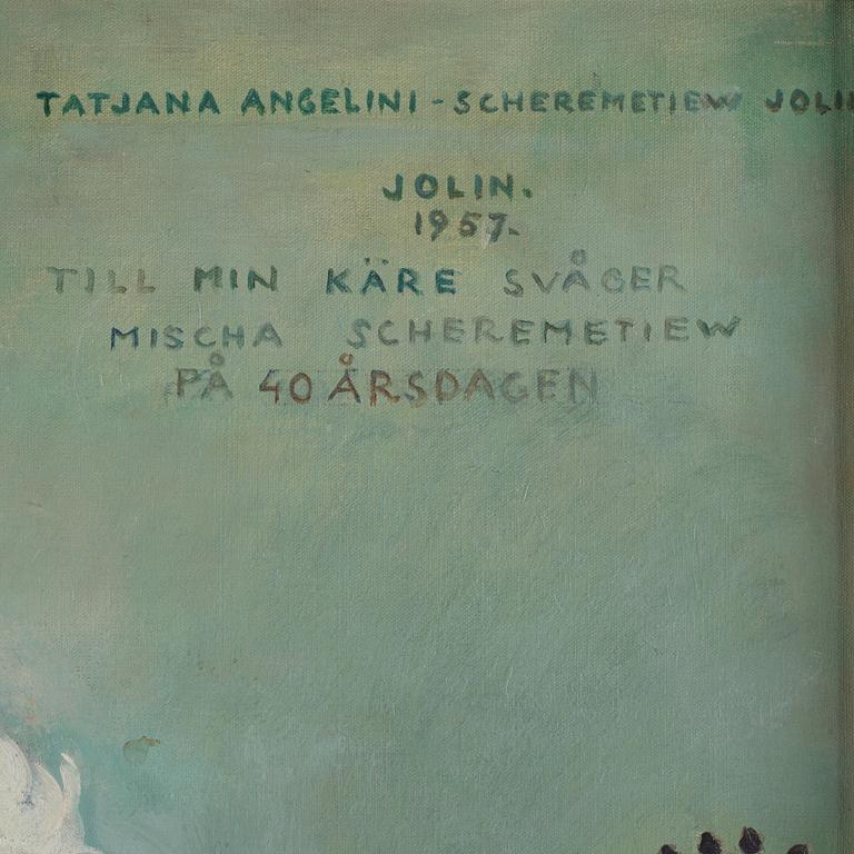 Einar Jolin, "Tatjana Angelini-Scheremetiew".