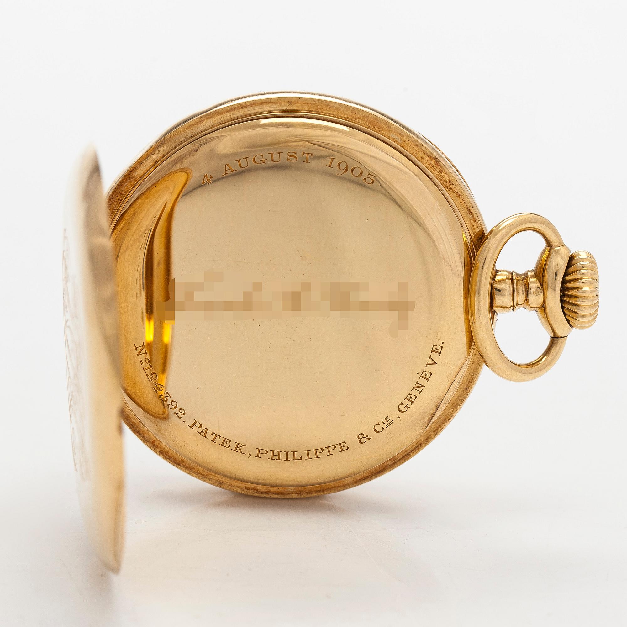 Patek Philippe & Cie, fickur, 45 mm.