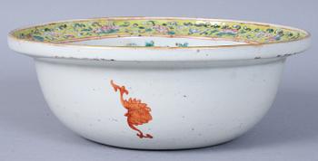 SKÅL, porslin, Kina, 1800-tal.