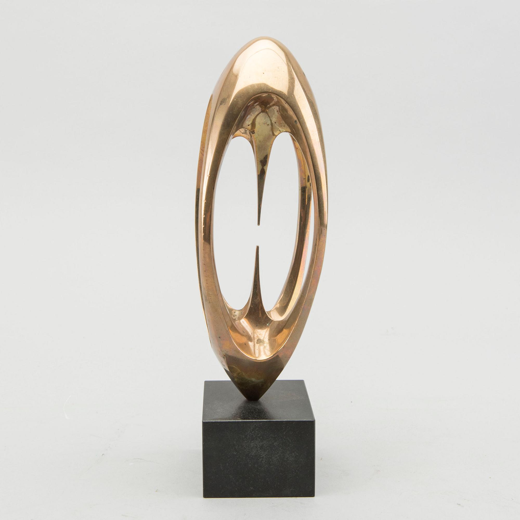 NILS DAHLGREN, bronze sculpture, not signed.