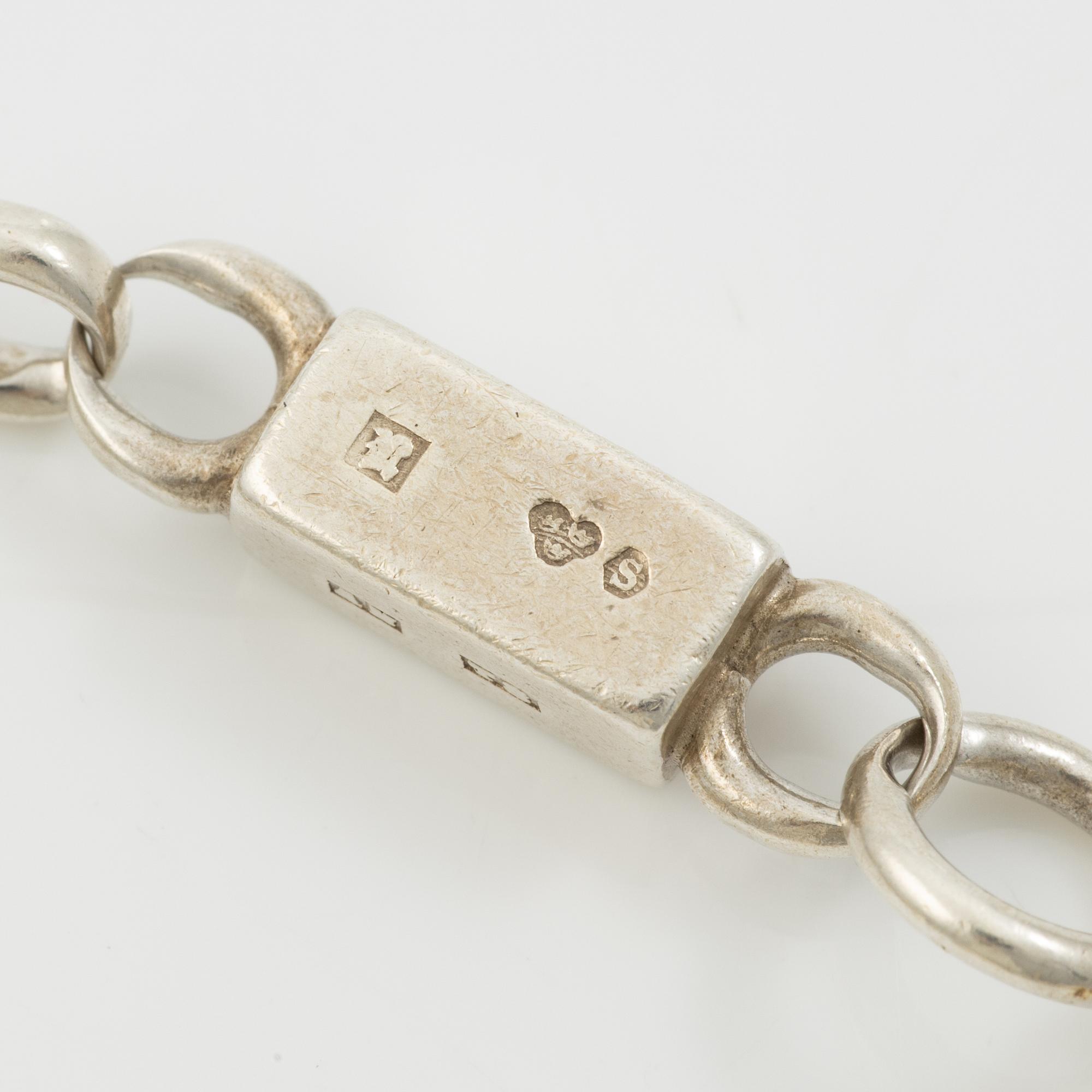 Wiwen Nilsson, bracelet, sterling silver.