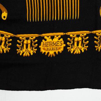 Hermès, sjal, "Les Cavaliers d'Or".