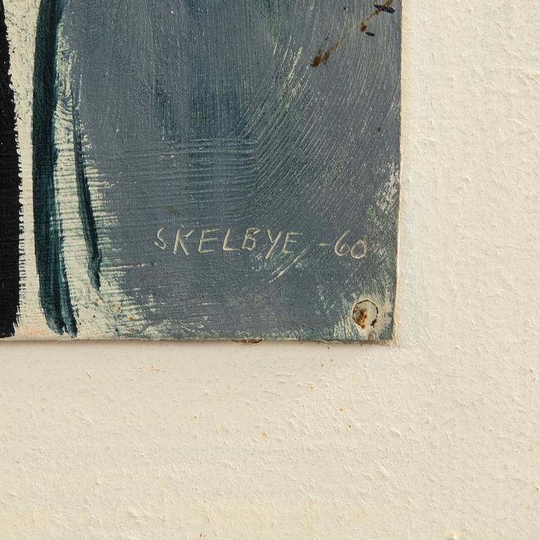 Poul Skelbye, "interior sketch".