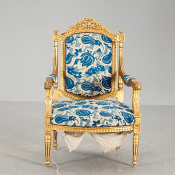 KARMSTOL, gustaviansk stil. 1900-talets andra hälft.