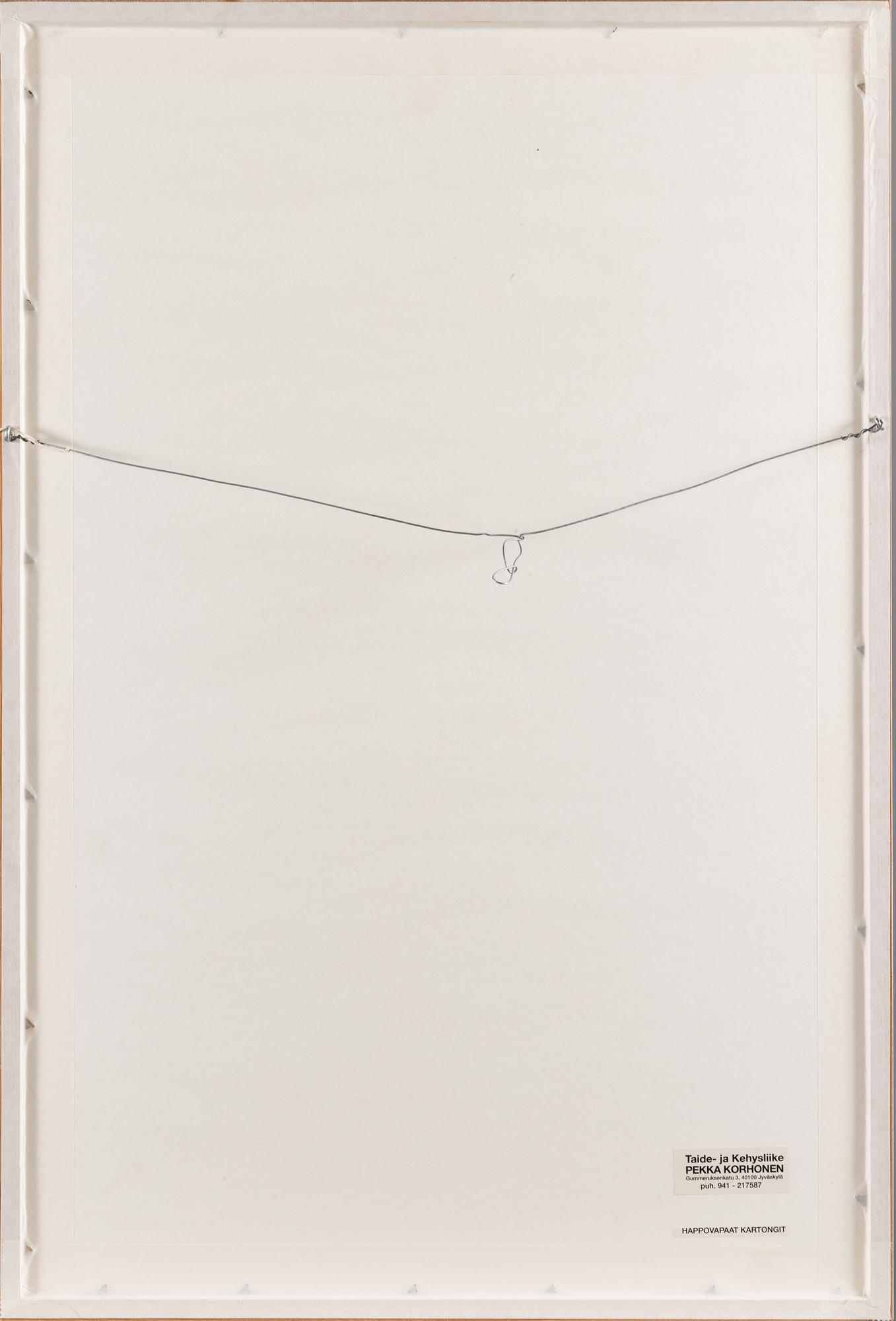 KIRSI NEUVONEN, etsaus, signeerattu ja päivätty -93, numeroitu 66/90.