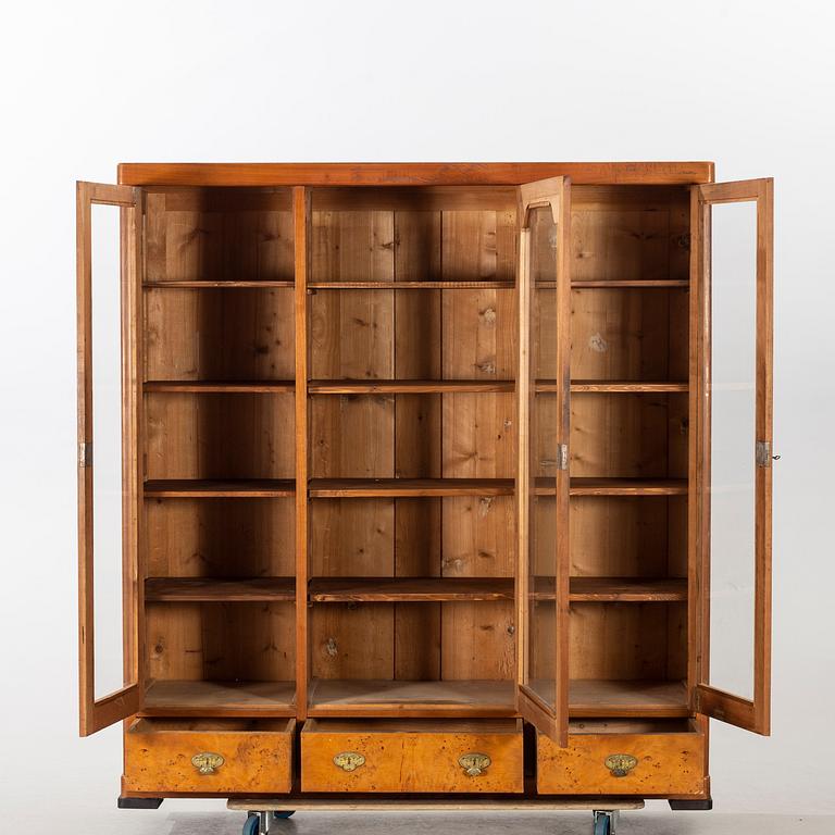 BOKSKÅP/VITRINSKÅP tidigt 1900-tal.