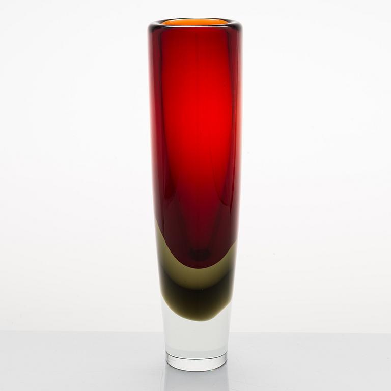 Kaj Franck, vas, glas, modell KF 239, signerad K. Franck, Nuutajärvi Notsjö -58.