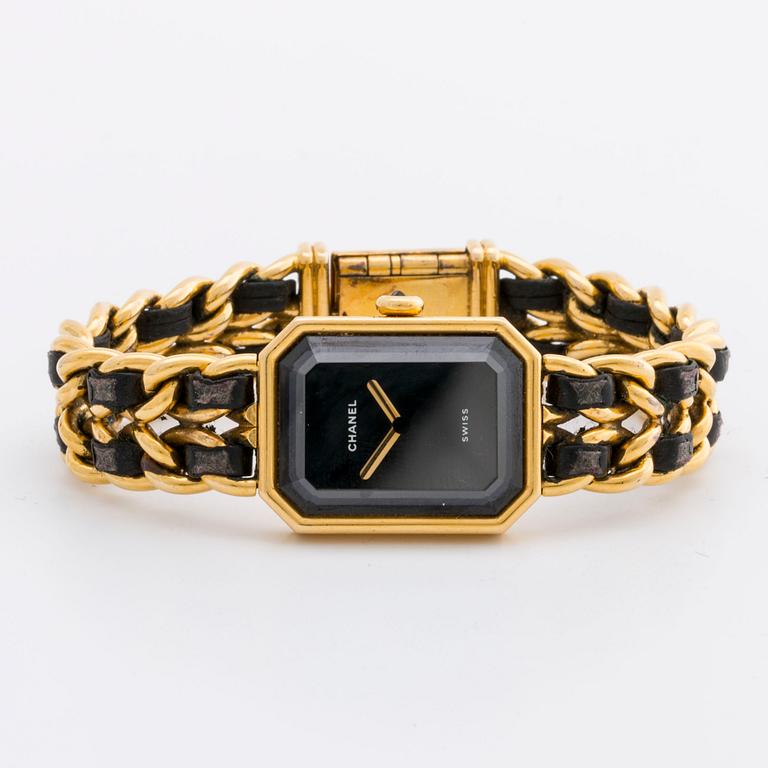 CHANEL, watch, golden plaque stainless steel, 20x25 mm.