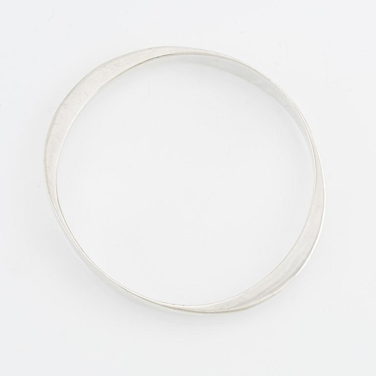 Olov Barve bracelet silver, Malmö 1965.