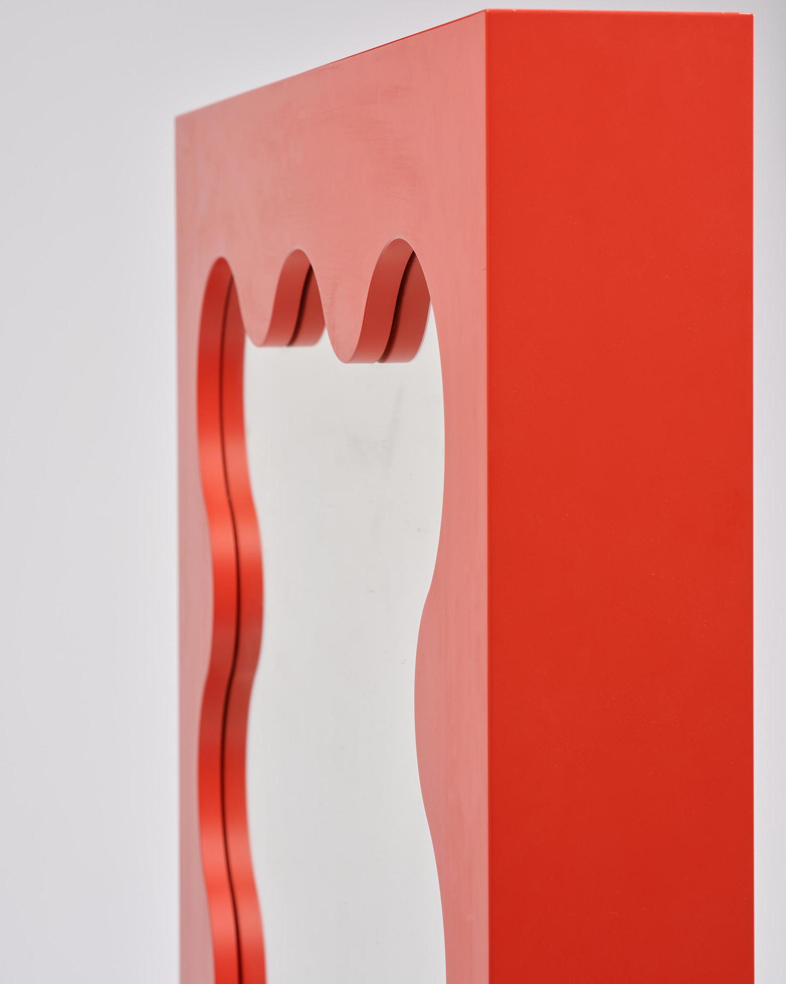 Gustaf Westman, a “Curvy Mirror”, Gustaf Westman Objects, Sweden, 2020s.