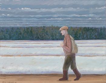 Jorma Turtiainen, "Savottamies" (Lumberjack).