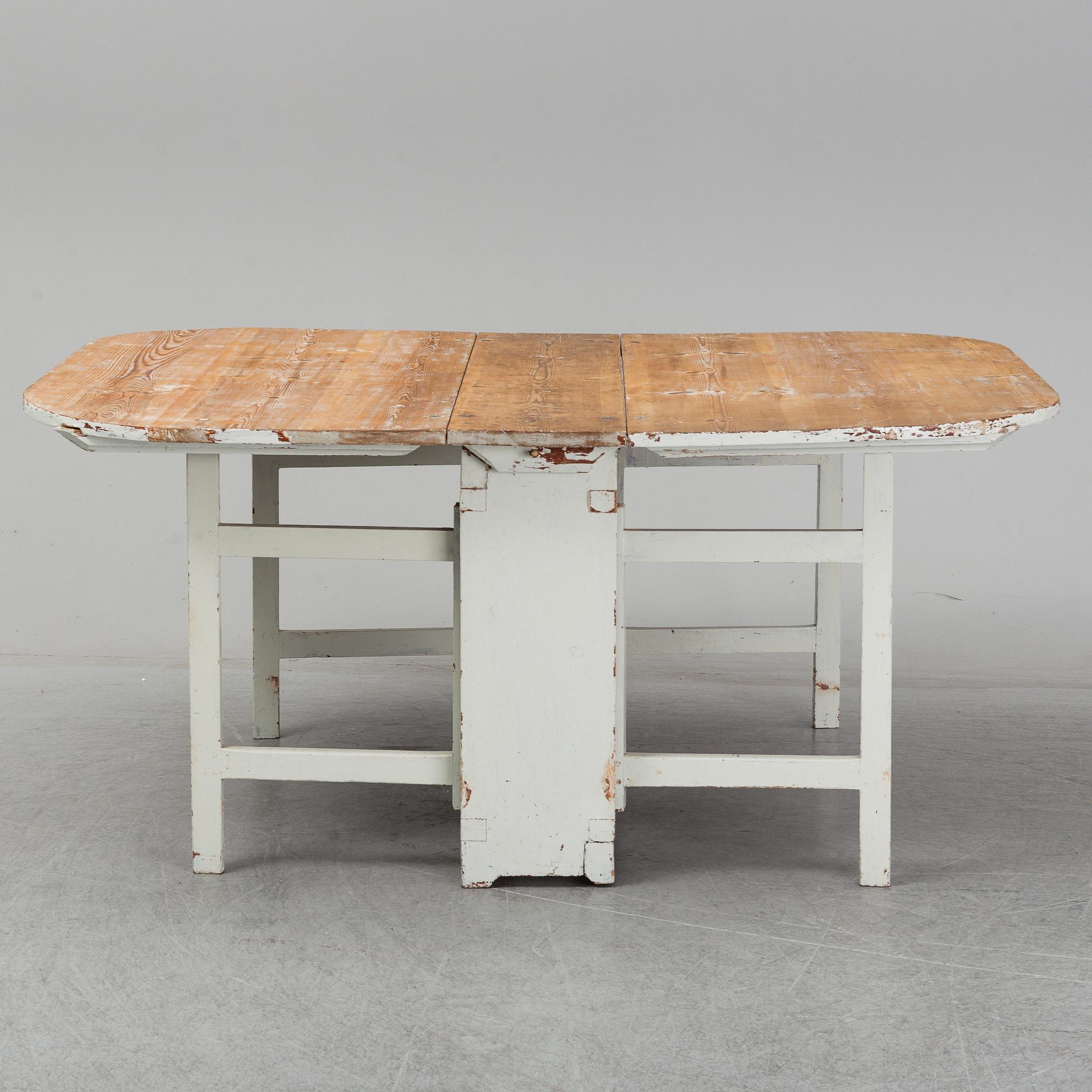 SLAGBORD, allmoge, 1800-talets första hälft.