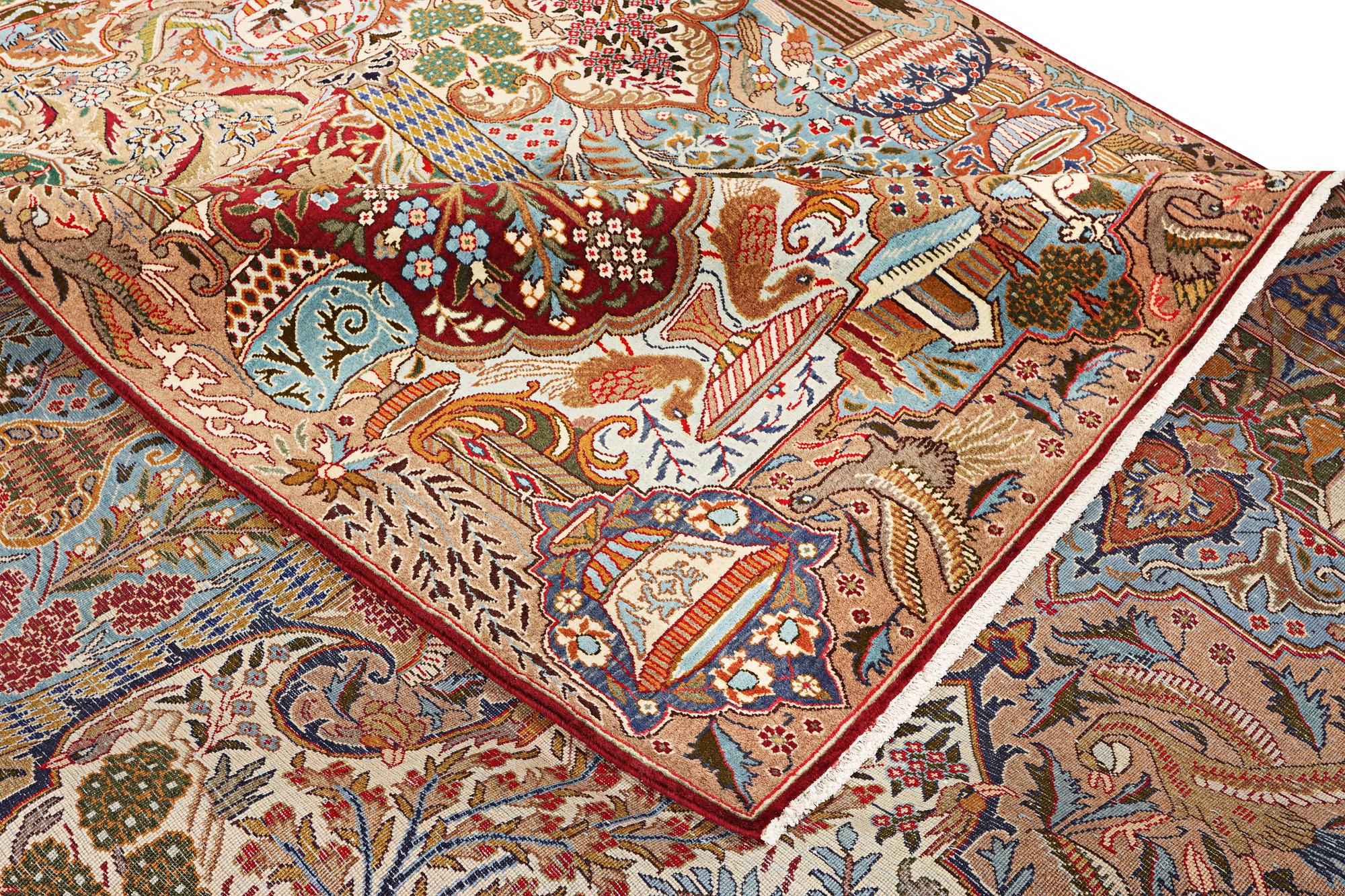 A Kazak carpet, c. 383 x 292 cm.