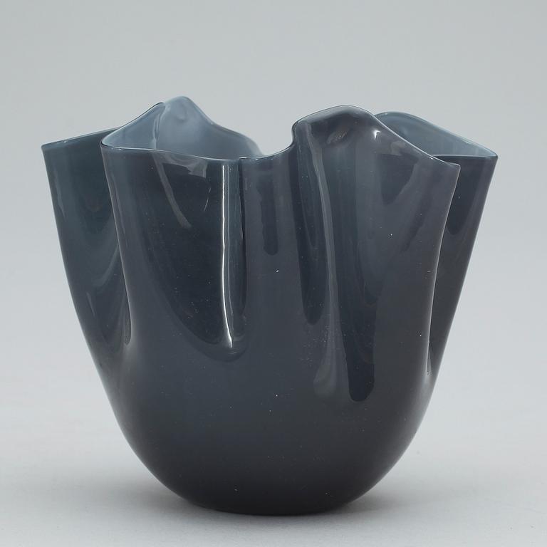 NÄSDUKSSKÅL, glas, Venini, etikettmärkt, 1900-talets mitt.