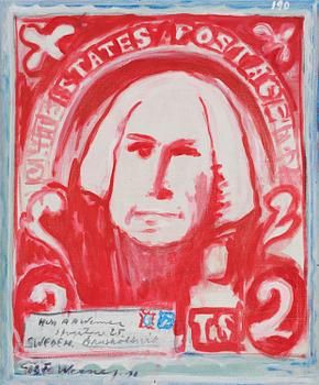 Gösta Werner, US stamp.