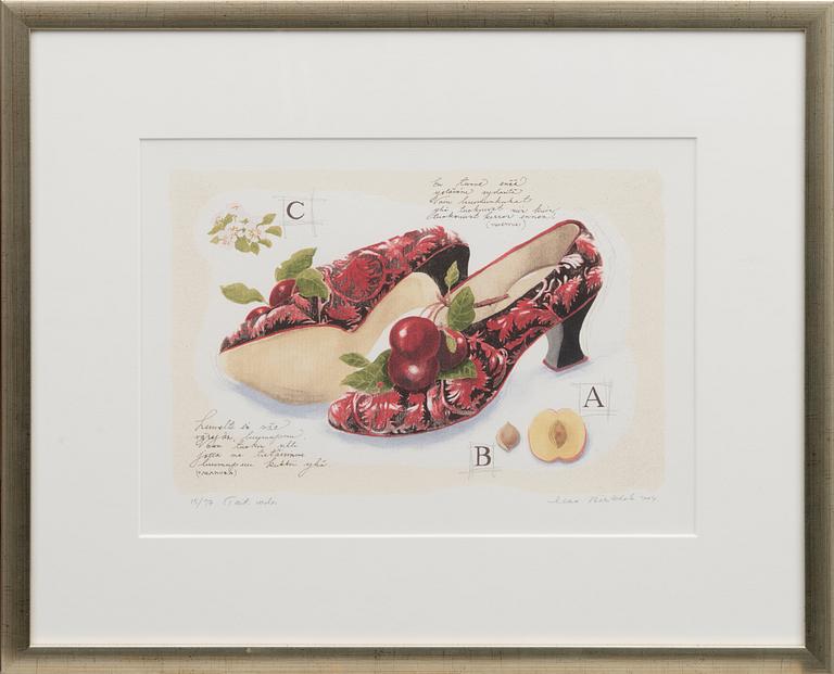 serigraph, signed and dated 2004, numbered 15/37.