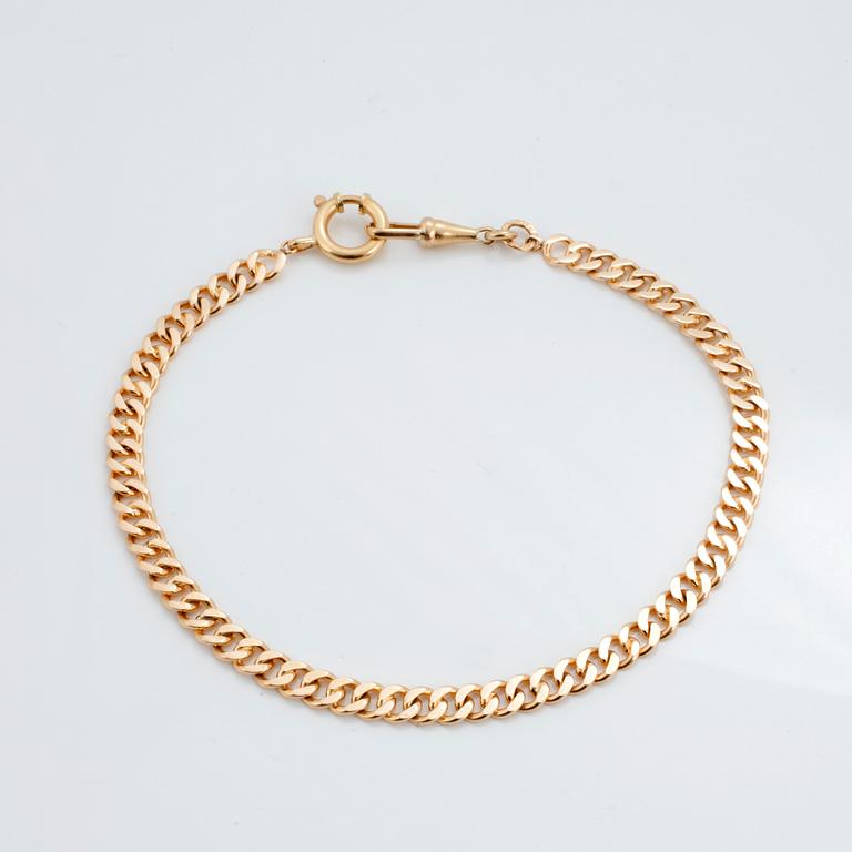 FICKURSKEDJA, 18K guld, ca 1969.