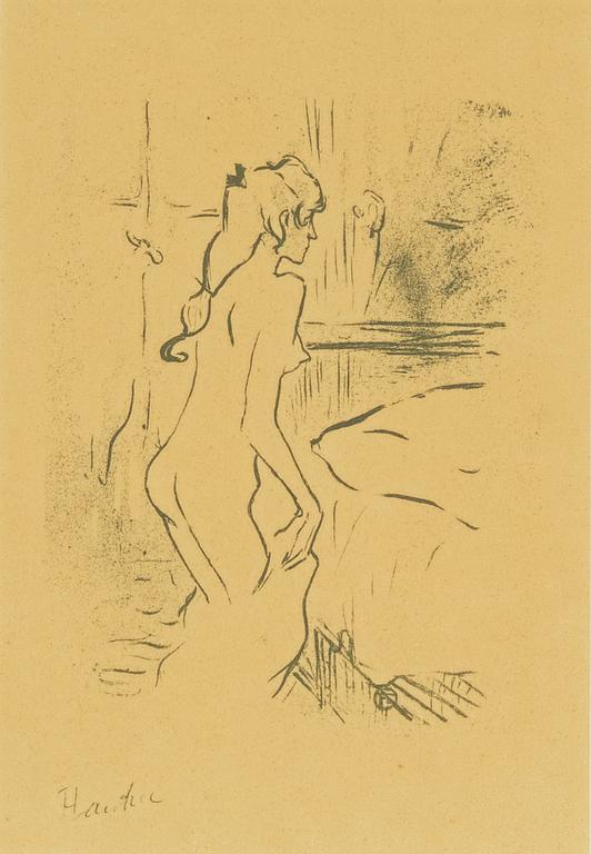 Henri de Toulouse-Lautrec, "Etude de femme".
