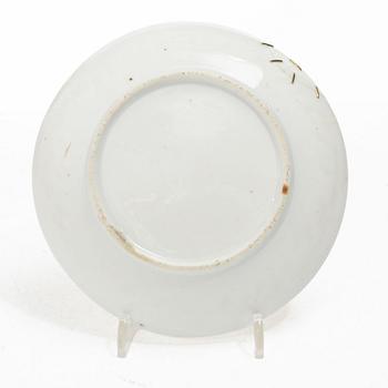 Eight cups with saucers, Late Empire, mid-19th century.
