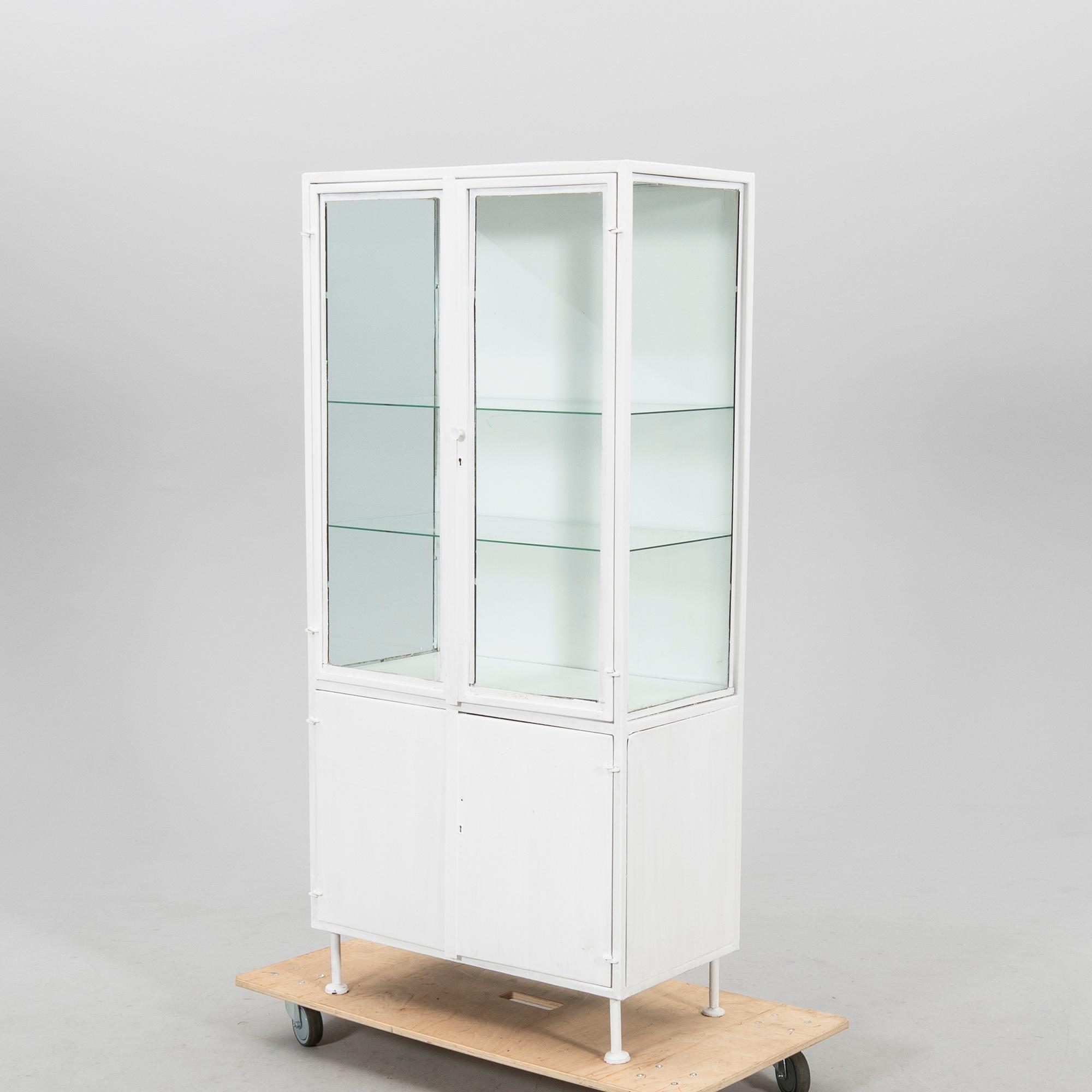 Mid-20th century medical cabinet.