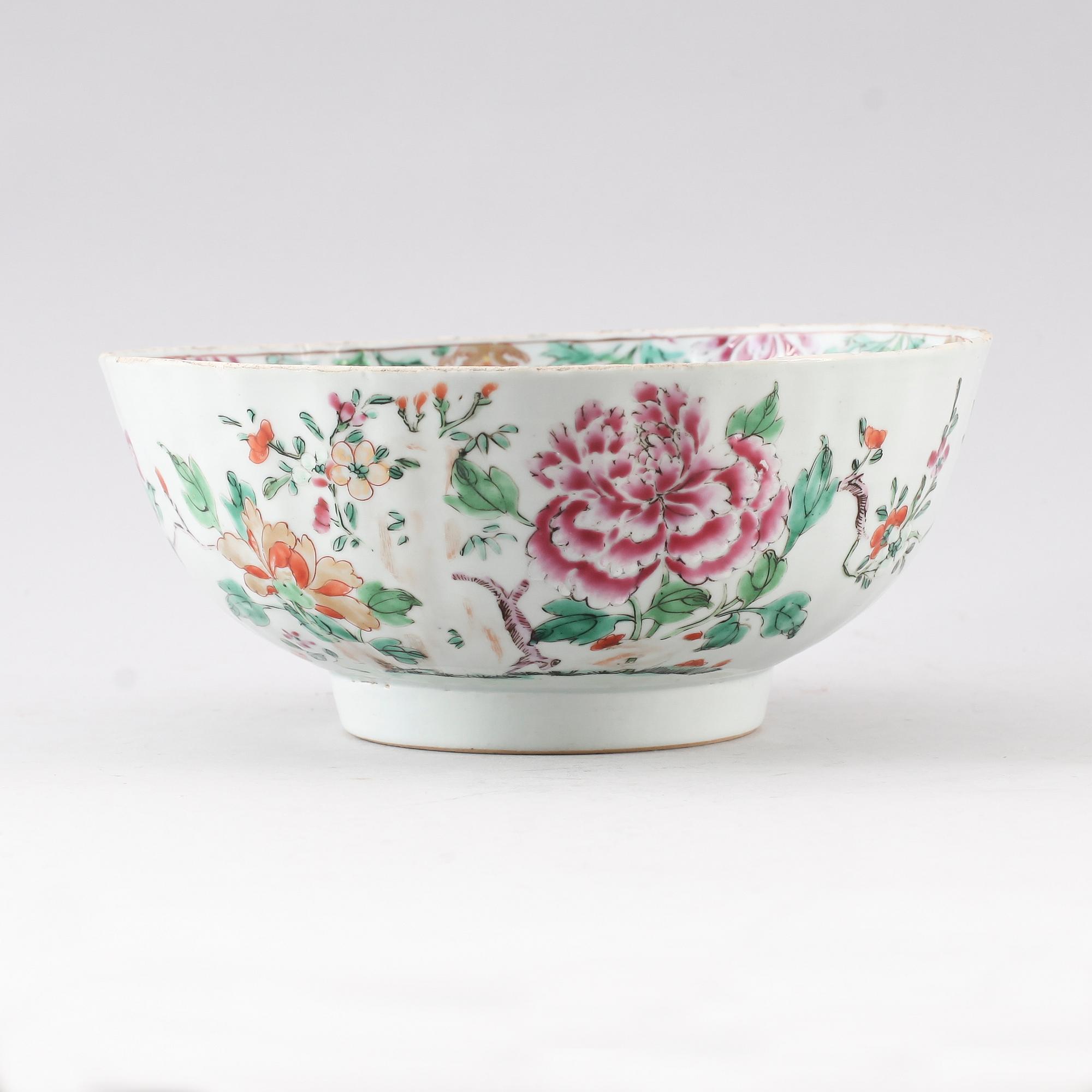 SKÅL, porslin, Kina, Qianlong 1736-1795.