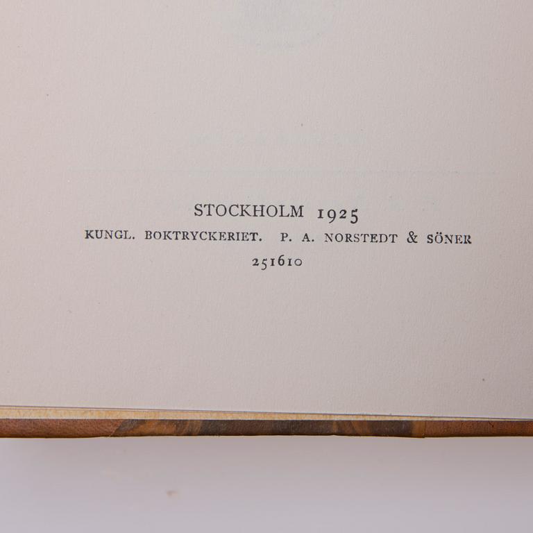 FREDRIK BÖÖK, 4 VOL. P.A Norstedt & Söner, Stockholm 1925-1926.