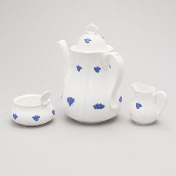 A 16-piece 'Blå Blom' porcelain coffee set, Gustavsberg, Sweden.