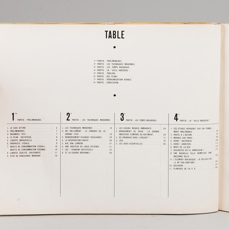 LE CORBUSIER, 'La Ville Radieuse'.
