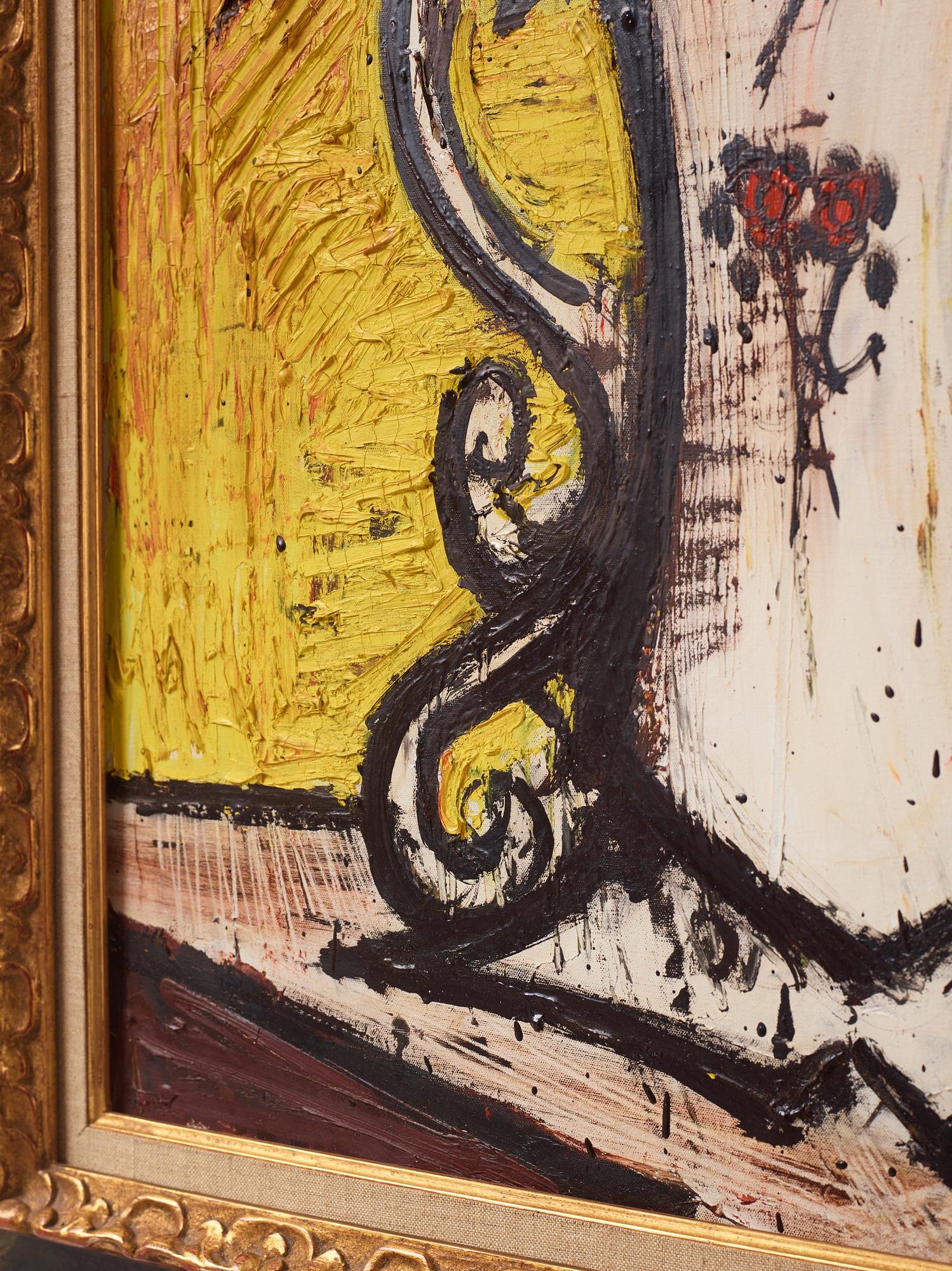 Bernard Buffet, "Dahlias".