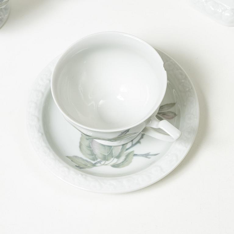 Rosenthal, mat- och kaffeservis, 88 delar, "Classic Rose", Tyskland.