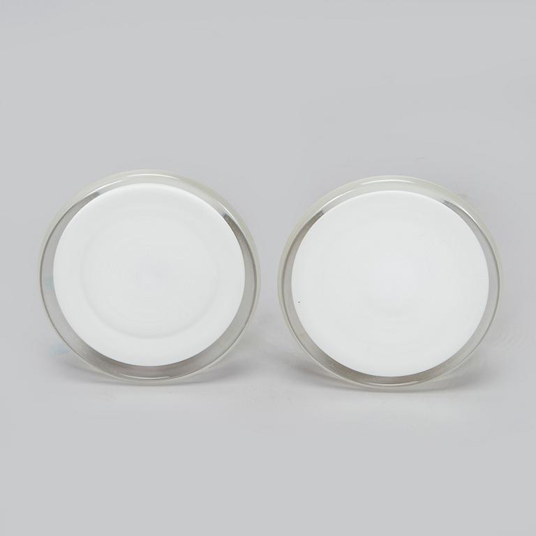 Lisa Johansson-Pape, pöytävalaisinpari, malli 46-017, Stockmann Orno 1960-luku.