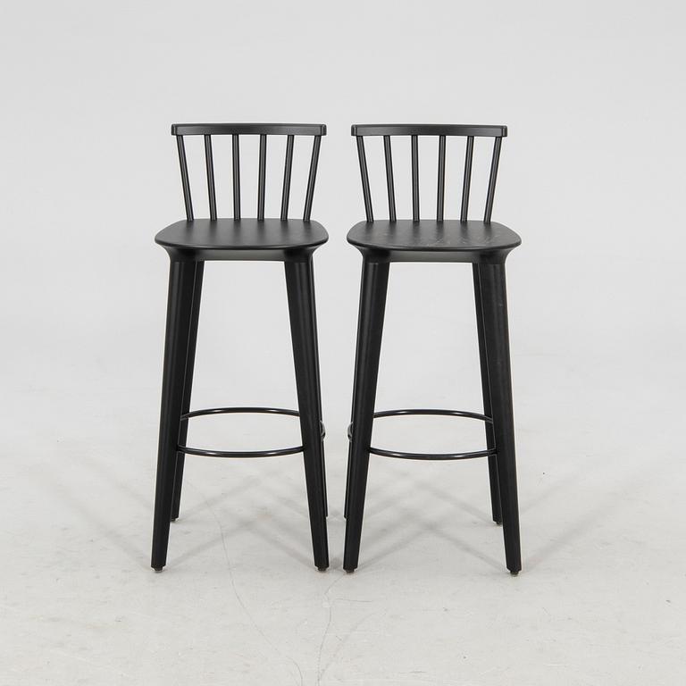 Ingrid & Olle Wingård, a pair of bar stools for Minus 10.