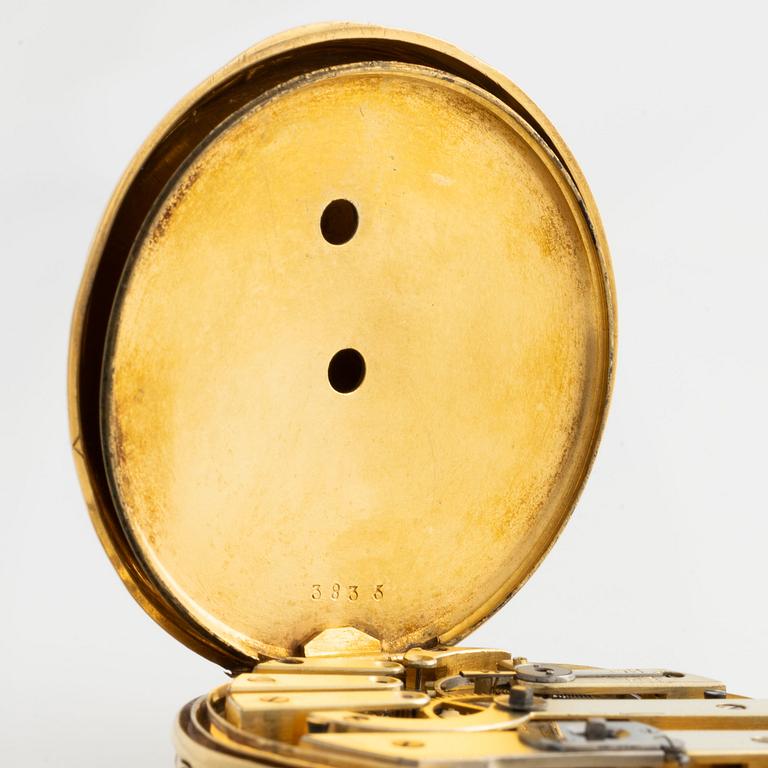 Fickur, 2 st, 14K/18K guld med Chatelaine.