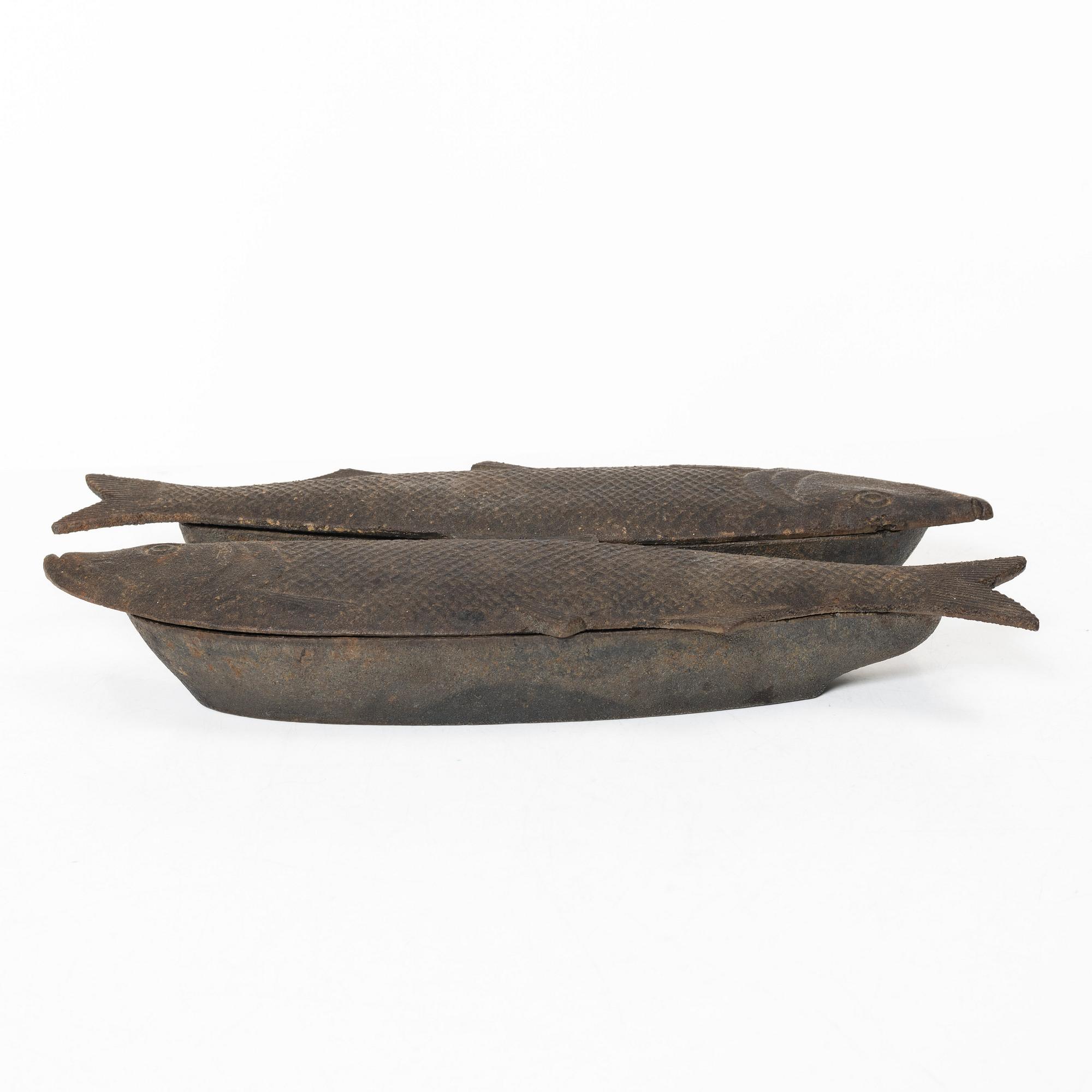 A fish mold, Arbrå, second half of the 20th century.