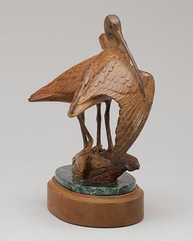 Kent Ullberg, "Curlews" (= Storspov).