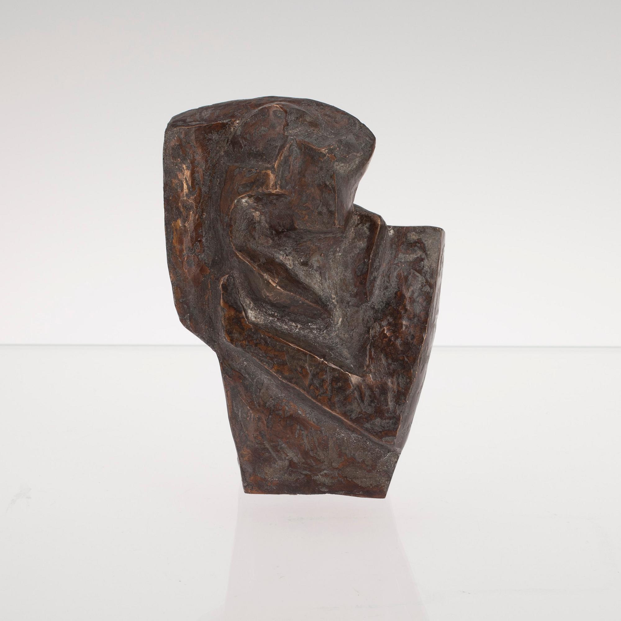 MAARIT NISSILÄ, skulptur, brons, signerad och daterad -96.