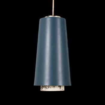 A metall ceiling lamp mid 20 th century.