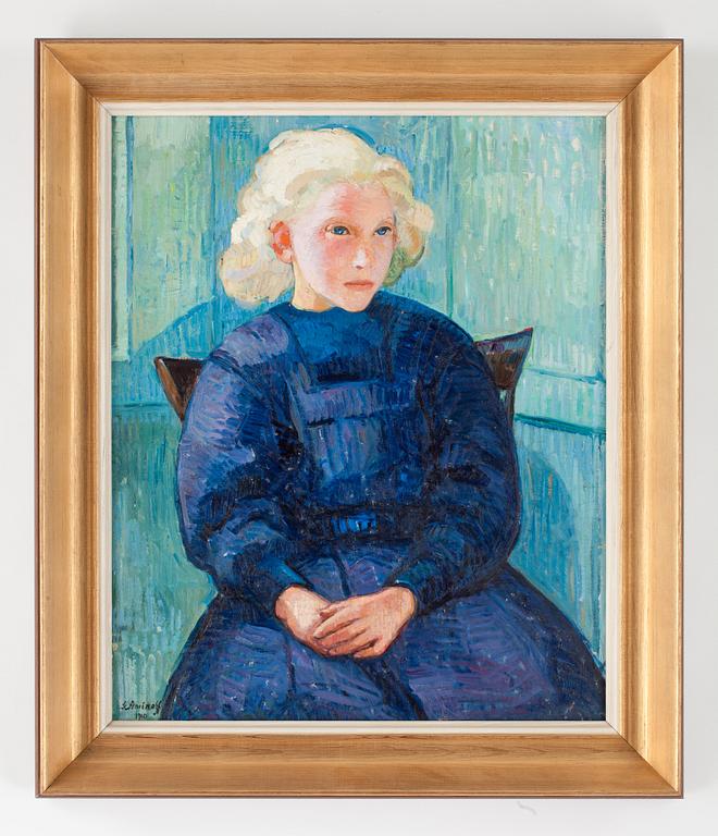 Gregori Aminoff, Portrait of a young girl.