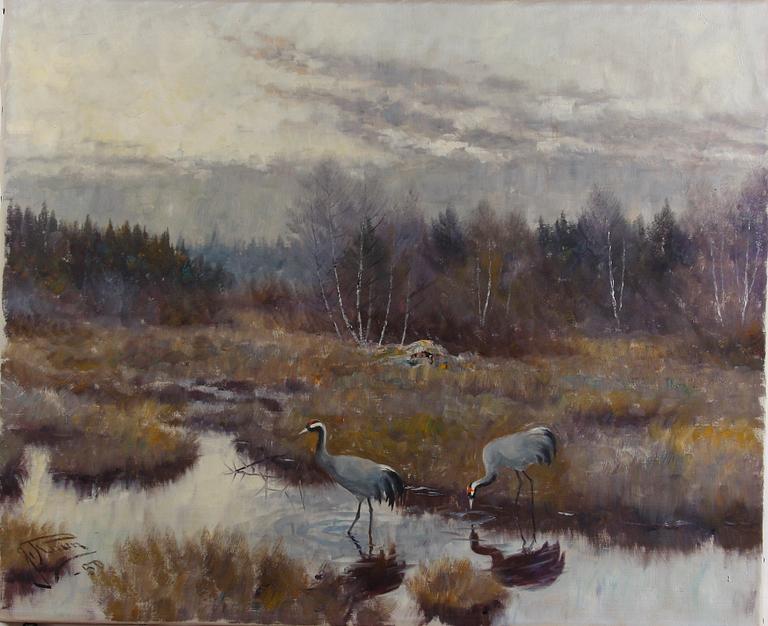 RAVN, JOHANNES, olja på duk, sign. o dat. -50.