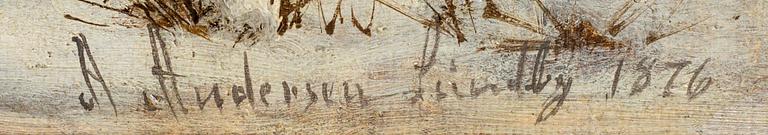 ANDERS ANDERSEN-LUNDBY, a signed and dated oil on canvas.